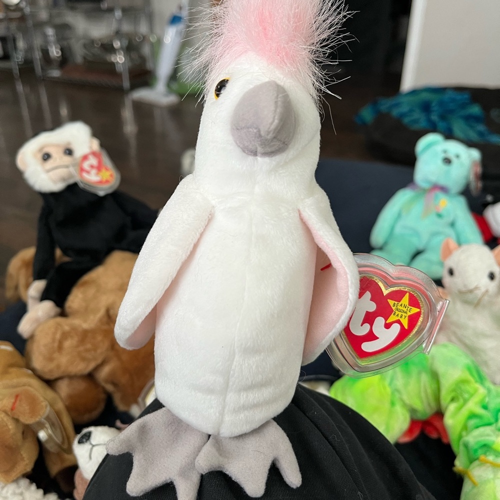 Kuku the cockatoo is valued upwards of 5000.00 Rare Find. Released 1998.